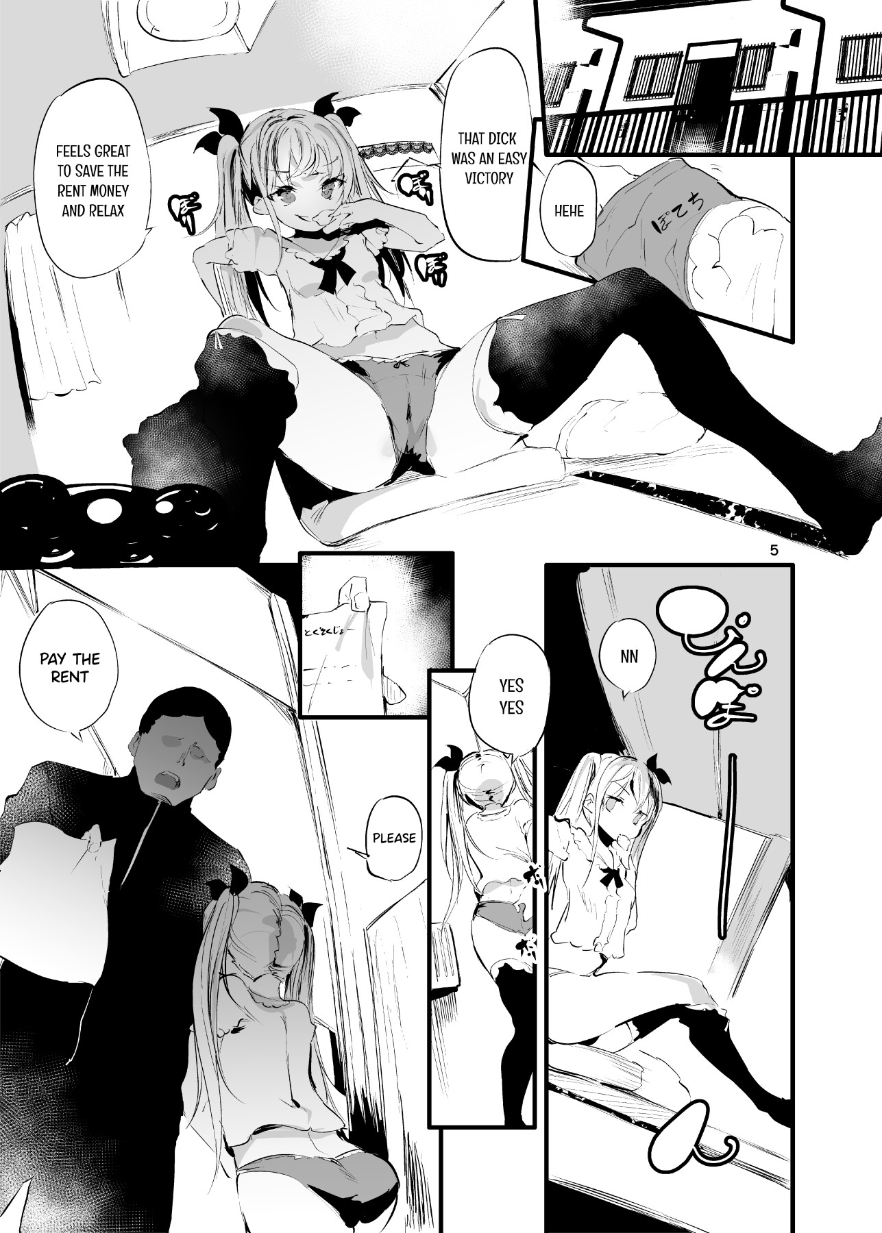 Hentai Manga Comic-The Apartment Building Full Of Slutty Brats Vs. The Correcting Manager-Read-4